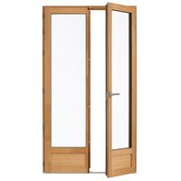 Porte-fenêtre chêne ARBOREAL finition lasure sur mesure | Lapeyre