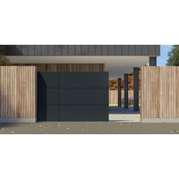 Portail coulissant Vinicius aluminium sur mesure | Lapeyre