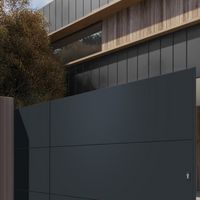Portail coulissant Vinicius aluminium sur mesure | Lapeyre
