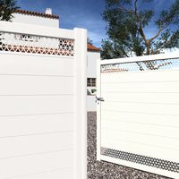 Portail battant Vahina aluminium sur mesure | Lapeyre
