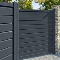 Portail battant Vittorio aluminium sur mesure | Lapeyre