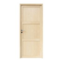 Bloc-porte Sapin ROBIN 3 panneaux huisserie 72 -Lapeyre