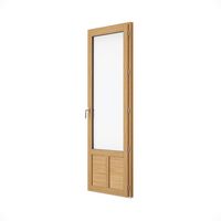 Porte-fenêtre pin ARBOREAL finition lasure sur mesure | Lapeyre