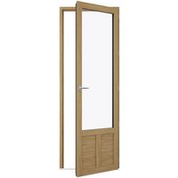Porte-fenêtre chêne ARBOREAL finition lasure sur mesure | Lapeyre
