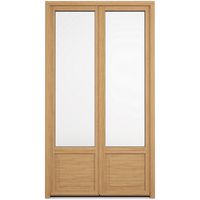 Porte-fenêtre pin ARBOREAL finition lasure sur mesure | Lapeyre