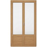 Porte-fenêtre pin ARBOREAL finition lasure sur mesure | Lapeyre