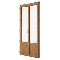 Porte-fenêtre chêne ARBOREAL finition lasure sur mesure | Lapeyre