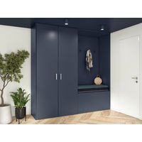 Porte de placard battant Rêve 2 laqué sur mesure - Lapeyre