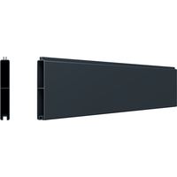 Pack 3 lames fines pleines clôture Valeda aluminium | Lapeyre