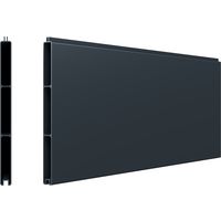 Pack 3 lames fines pleines clôture Valeda aluminium | Lapeyre