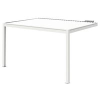 Pergola murale ATHENAIS aluminium blanc RAL 9010 l.4,05 x P.3 x H.2,50 M Main Image
