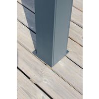 Pergola murale aluminium Athénaïs | Lapeyre