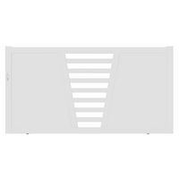 Portail coulissant PVC Carnac