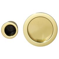 Poignée ronde laiton pour porte coulissante