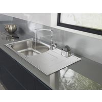 Évier réversible à encastrer Luisina Linéo inox - Cuisine