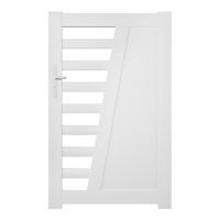 Portillon PVC CARNAC avec accessoires 160 x l.100 droite Main Image