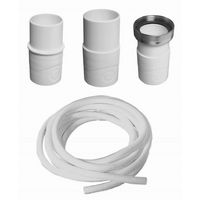 Kit d'évacuation souple pour baignoire