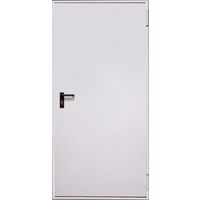 Porte de service métallique Coupe-feu 1 heure H.202.5 x l.100 réversible Main Image
