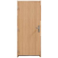 Bloc-porte palier EI30 Chêne ASTRID 2 - 38 dB - 3 points - Lapeyre