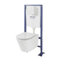 Pack WC suspendu cuvette OPUS, bâti sol & mur PRIVILEGE