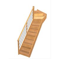 Escalier Faubourg 1/4 t. haut Hêtre Rég. TP  h.274 R.85 Gauche Main Image