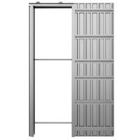 1/2 cloison métal galandage MAESTRO porte coul. Bois 40mm L.83-H.204 x L.166 Main Image