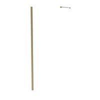 Paroi douche LINE PRESTIGE 8mm H.198 x l.97/99 verre transparent TIMELESS doré Main Image