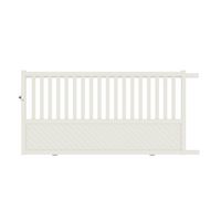 Portail coulissant ETNA aluminium blanc RAL 9016 H.160 x l.307 D Main Image