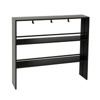 Etagère de crédence métal noir -Lapeyre