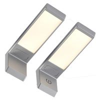 kit spot led 3d alu+ interrupteur + transformateur 3v en applique Main Image
