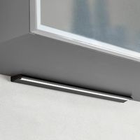 REGLETTE LED 8W  + INTER.+ TR. NOIR L.80-Lapeyre