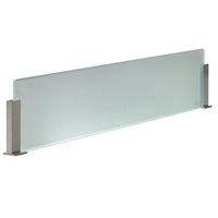 Ecran anti-projection en verre satine double face l.90 Main Image