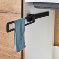 Porte-torchon coulissant en acier vernis-Lapeyre