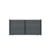 Portail coulissant VALENE aluminium gris anthracite RAL 7016 H.158 x l.325 Main Image