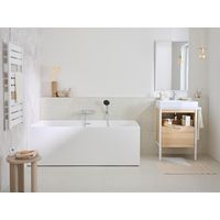 Meuble sous vasque 60 cm 1 tiroir metal 2- Lapeyre