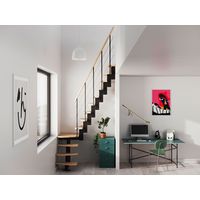 Escalier gain de place Bali 2 hêtre