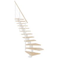 Echelle gain de place 1 QT bas London hêtre - Escaliers