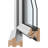 Fenêtre bois exotique ARBOREAL avec volet roulant sur mesure | Lapeyre