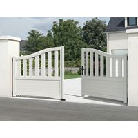 Portail battant SANCY bois sur mesure-Lapeyre