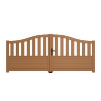 Portail battant SANCY bois sur mesure-Lapeyre