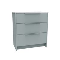 Meuble sous-vasque 80 cm avec 3 tiroirs FABIAN - Lapeyre