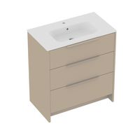 Meuble sous-vasque 80 cm avec 3 tiroirs FABIAN - Lapeyre