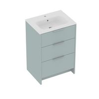 Meuble sous-vasque 60 cm avec 3 tiroirs FABIAN - Lapeyre