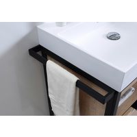 Porte serviette latéral metal 2-Lapeyre