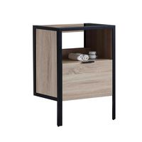 Meuble sous vasque 60 cm 1 tiroir metal 2- Lapeyre