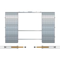 1/2 cloison GOLD pour porte coulissante Platinium MEASTRO - Lapeyre