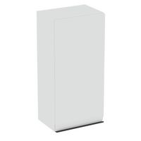 Demi-colonne YTRAC blanc mat poignée noire 1 porte ouverture à droite l.30 Main Image