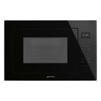 Micro-ondes gril encastrable noir Smeg FMI025BFR Main Image