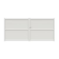 Portail battant VALINTIA alu blanc RAL 9016 H.182 x l.400 Main Image