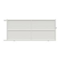 Portail coulissant VALINTIA alu blanc RAL 9016 H.181 x l.400 gauche Main Image
